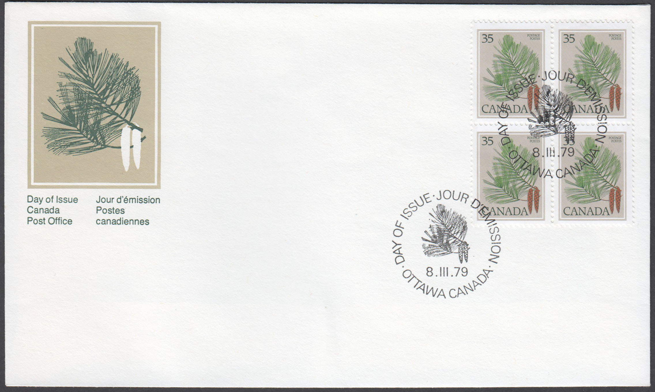 Canada Scott 721 Block FDC - Click Image to Close